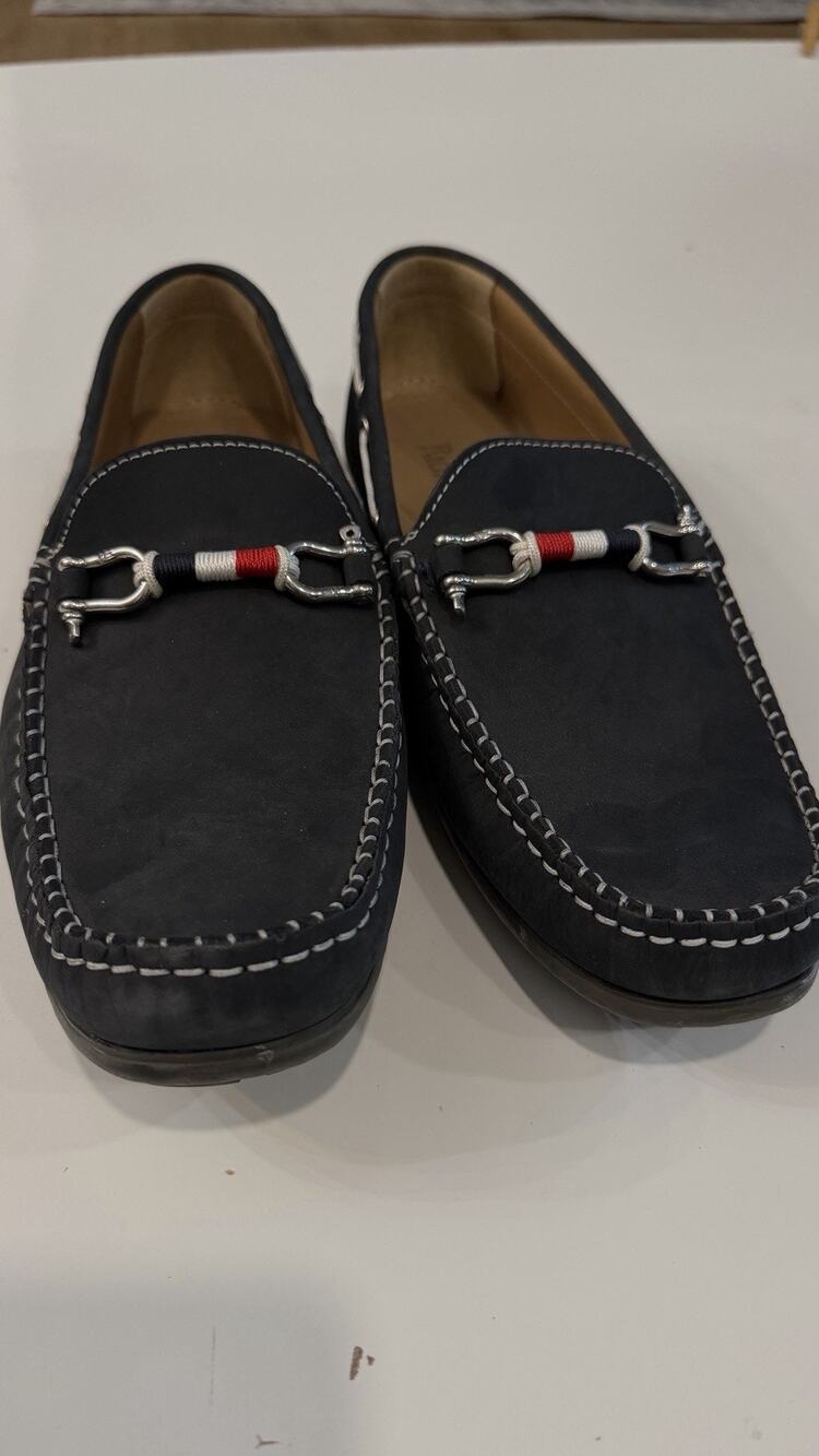 Riomar Men's Versatile Waterman Slip On Loafers JL3 Navy Size US:12
